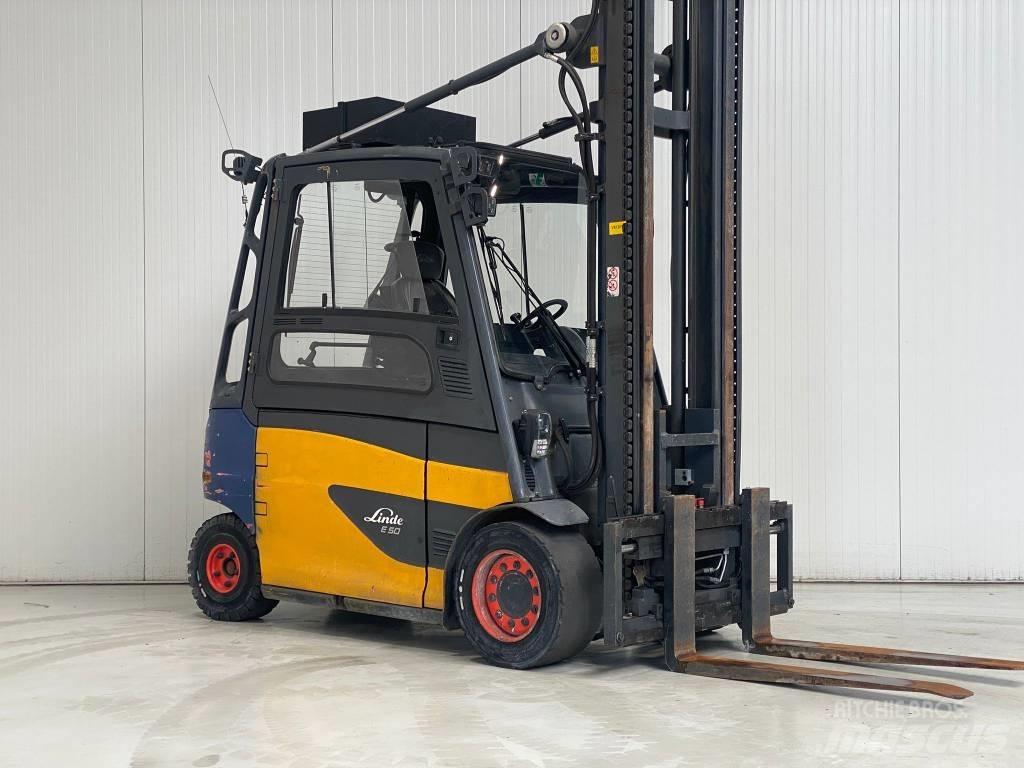 Linde E50HL-01/600 Elektriniai šakiniai krautuvai