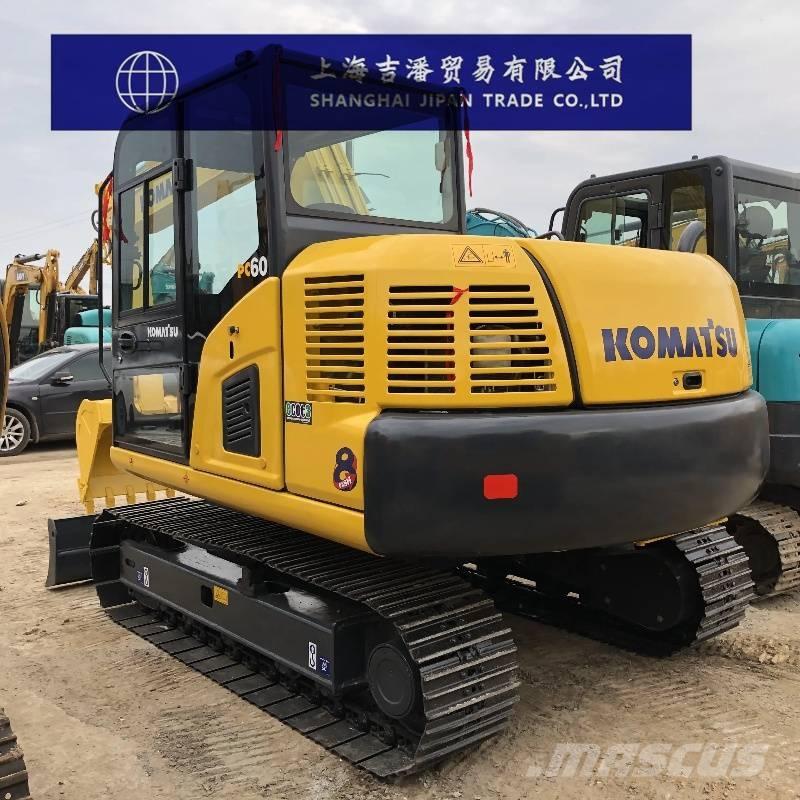 Komatsu PC 60 Vikšriniai ekskavatoriai