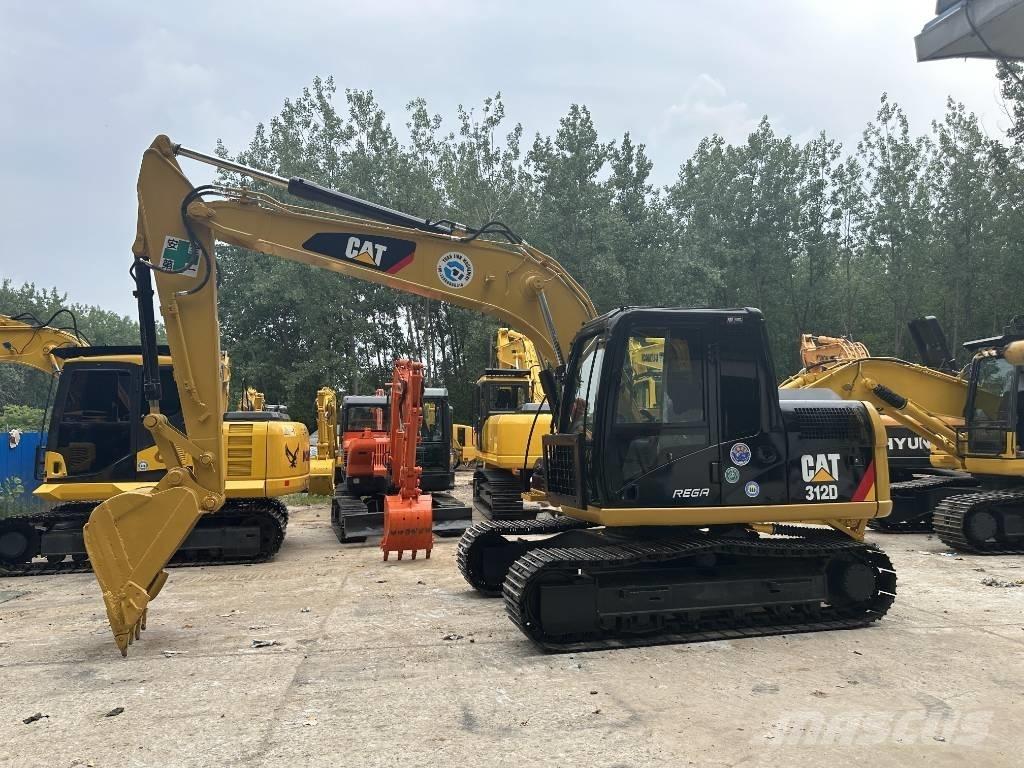CAT 312D Vikšriniai ekskavatoriai