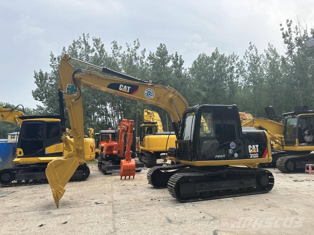 CAT 312D Vikšriniai ekskavatoriai
