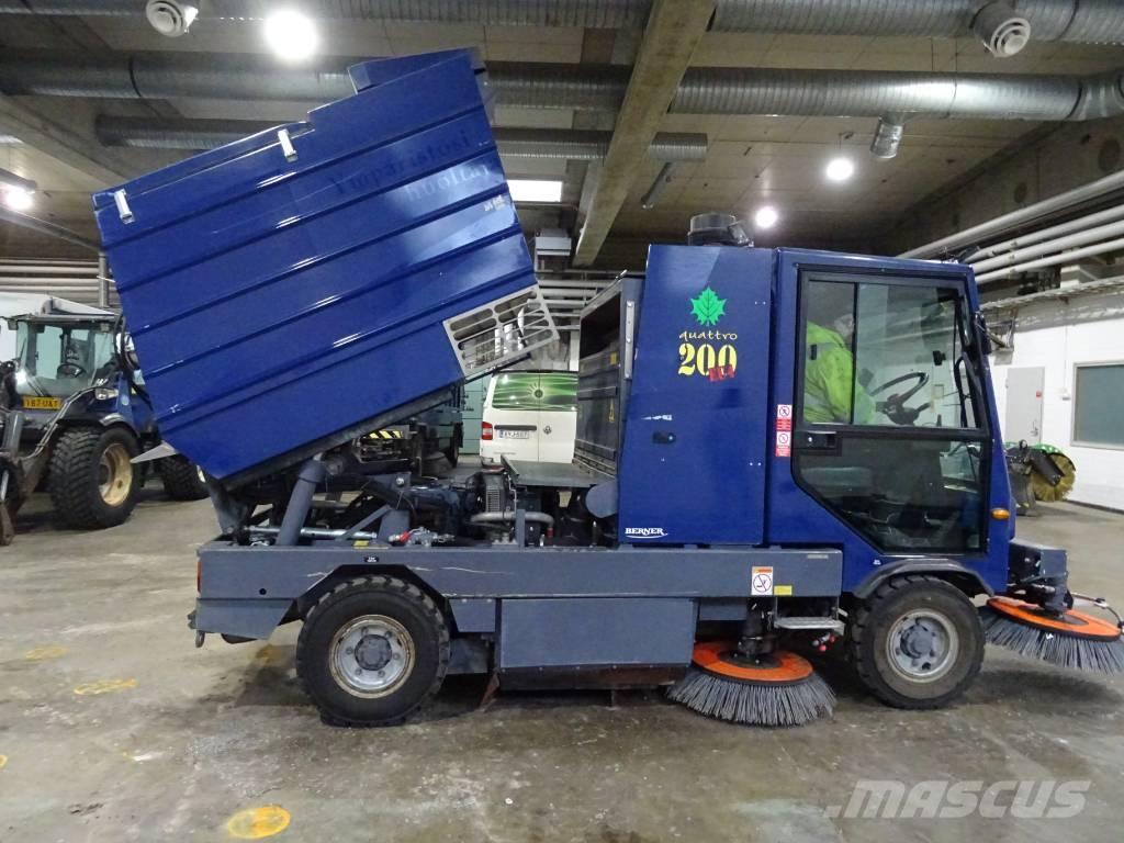 Dulevo 200 Quattro Šlavimo technika