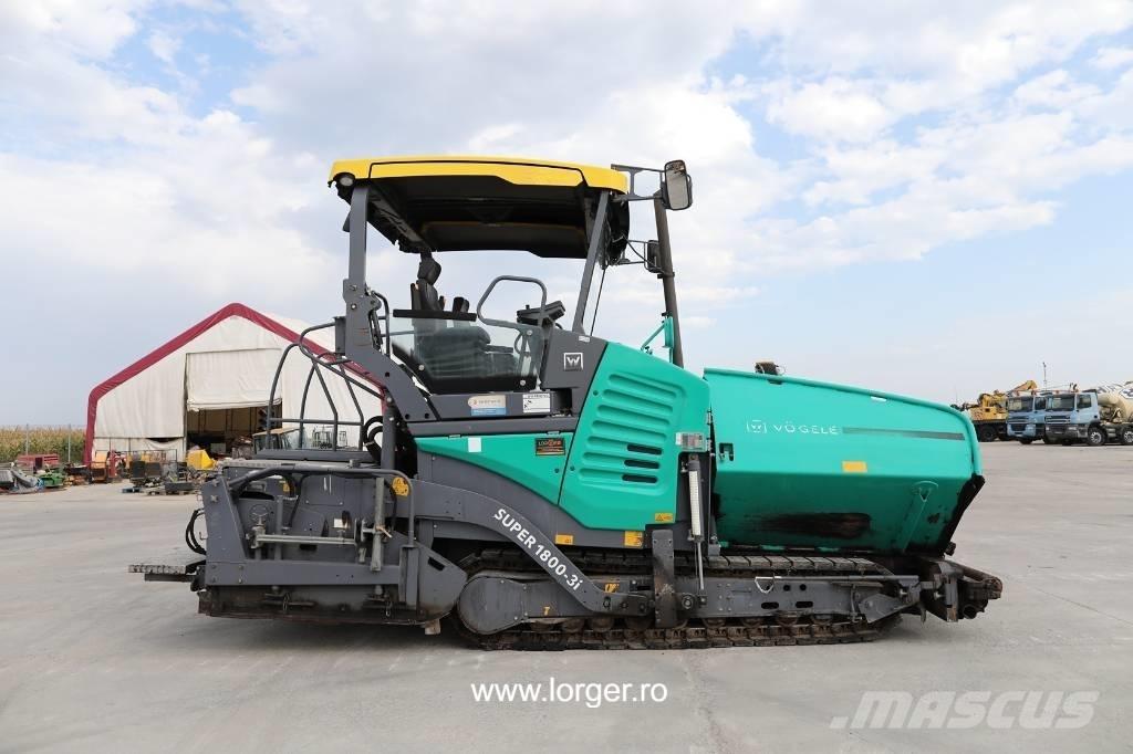 Vögele Super 1800 - 3i Asfalto klotuvai
