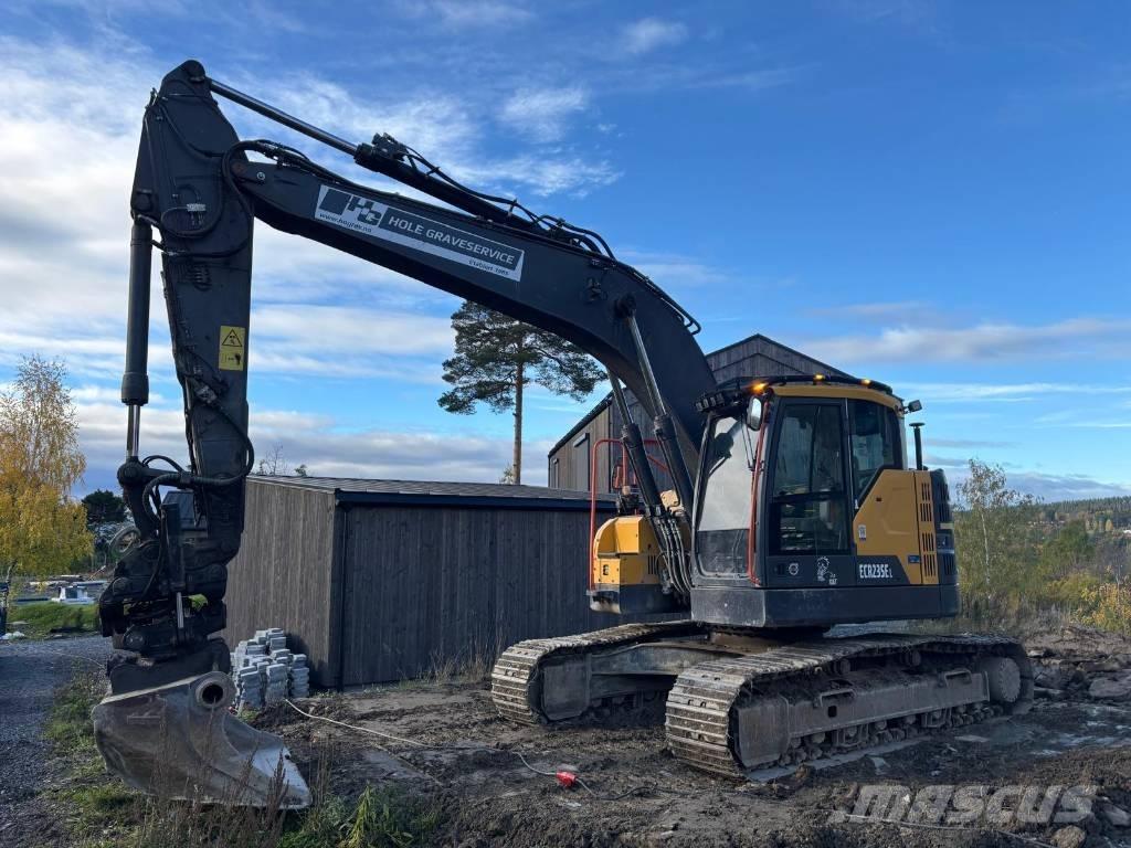 Volvo ECR 235 EL Vikšriniai ekskavatoriai