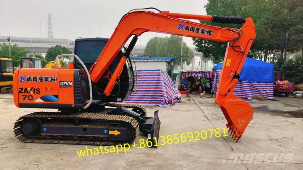 Hitachi ZX 70 Mini ekskavatoriai < 7 t