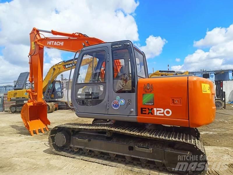Hitachi EX 120 Vikšriniai ekskavatoriai