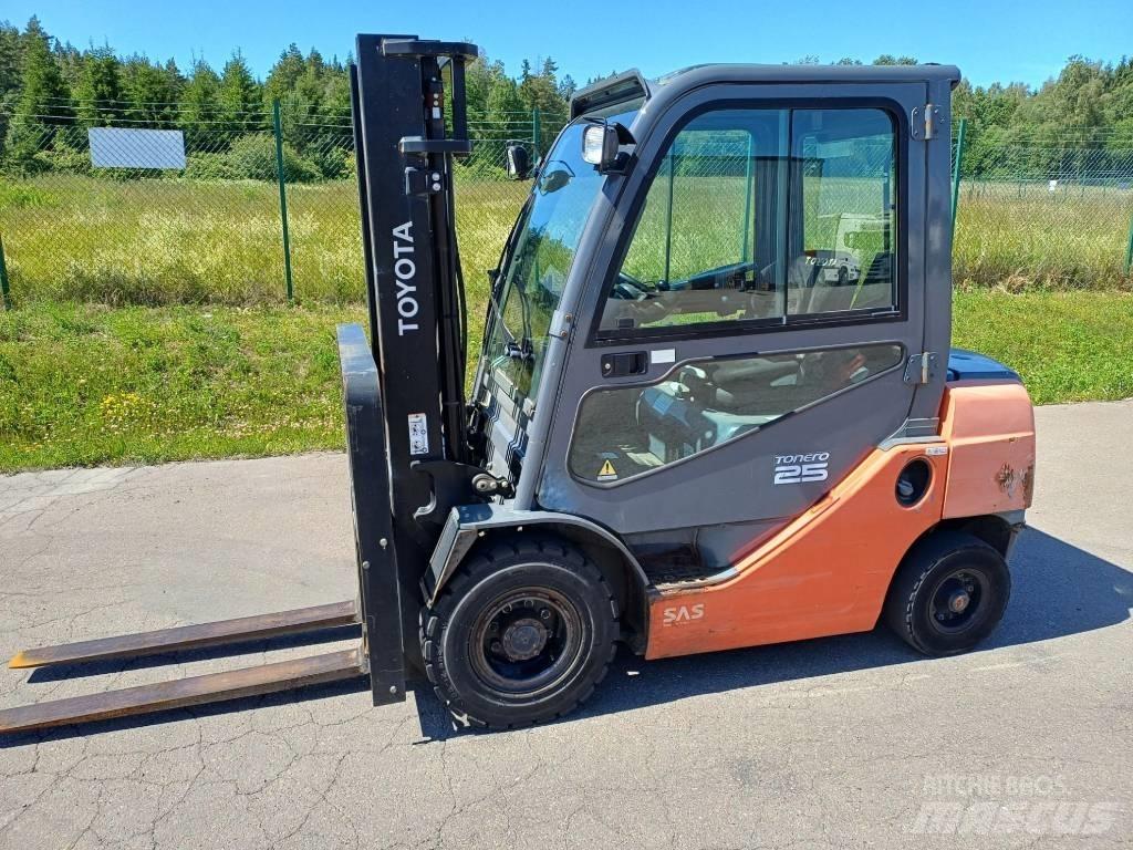 Toyota 02-8FDF25 Dyzeliniai krautuvai