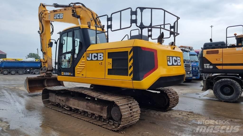 JCB 220 XL Vikšriniai ekskavatoriai