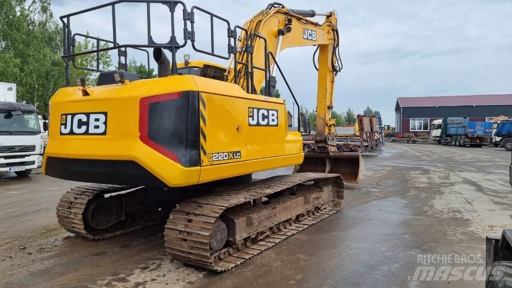 JCB 220 XL Vikšriniai ekskavatoriai