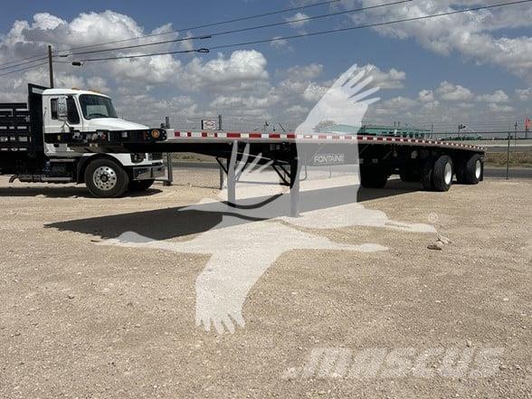 Fontaine  Bortinių sunkvežimių priekabos su nuleidžiamais bortais