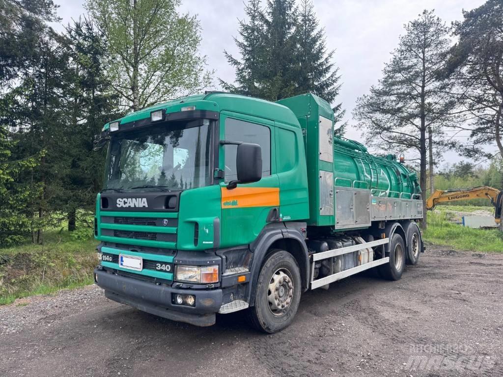 Scania P 114 Kombinuotos paskirties / vakuuminiai sunkvežimiai