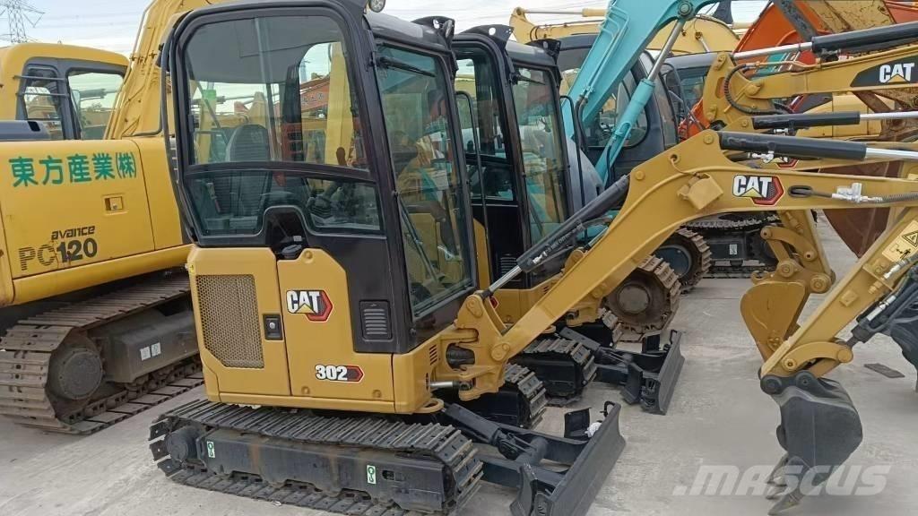 CAT 302D Vikšriniai ekskavatoriai