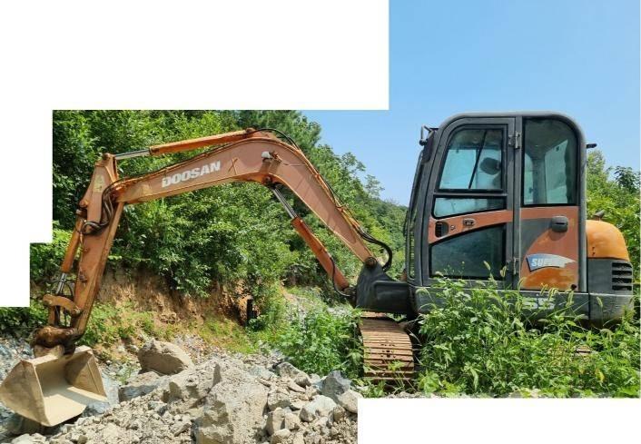 Doosan SL 55 VP Mini ekskavatoriai < 7 t
