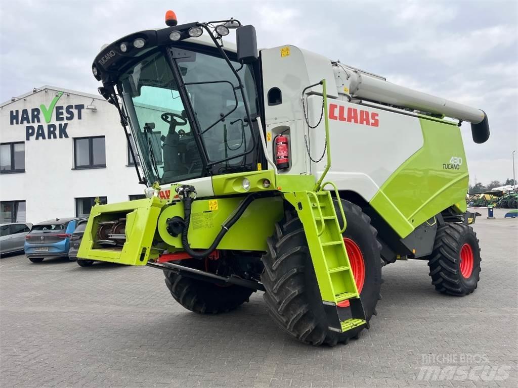 CLAAS Tucano 430 Derliaus nuėmimo kombainai