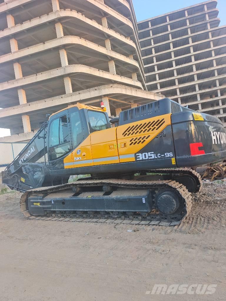 Hyundai 305LC-9S Vikšriniai ekskavatoriai