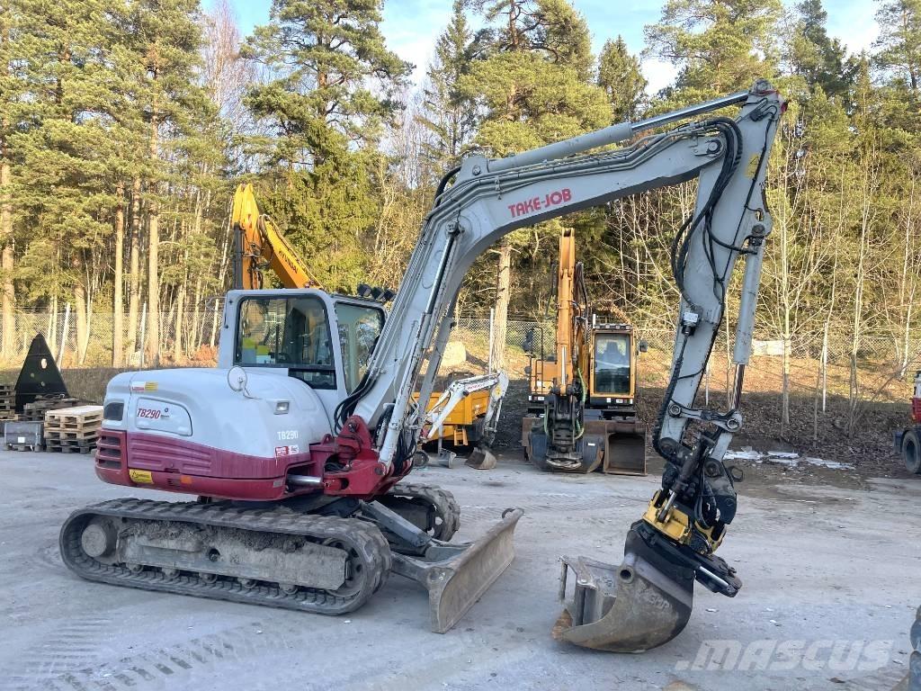 Takeuchi TB 290 Vidutinės galios ekskavatoriai 7-12 t