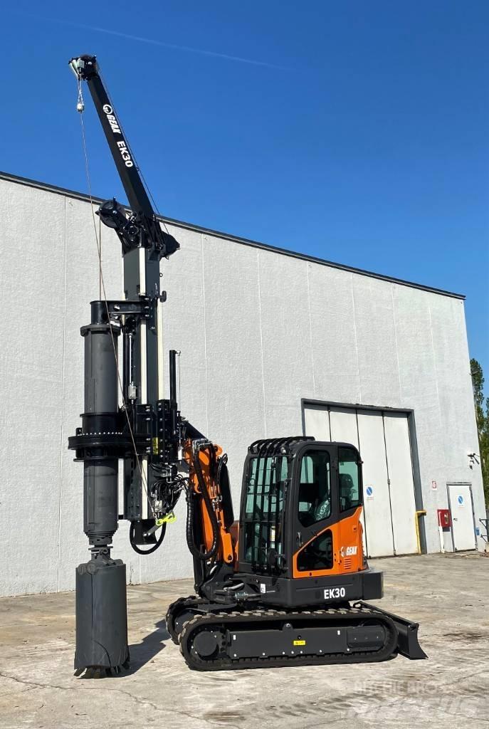  GEAX EK30 Polių kalimo technika