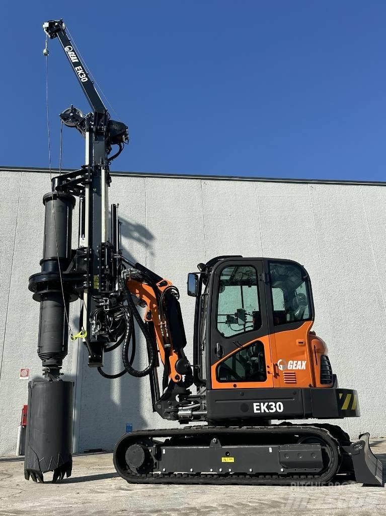  GEAX EK30 Polių kalimo technika