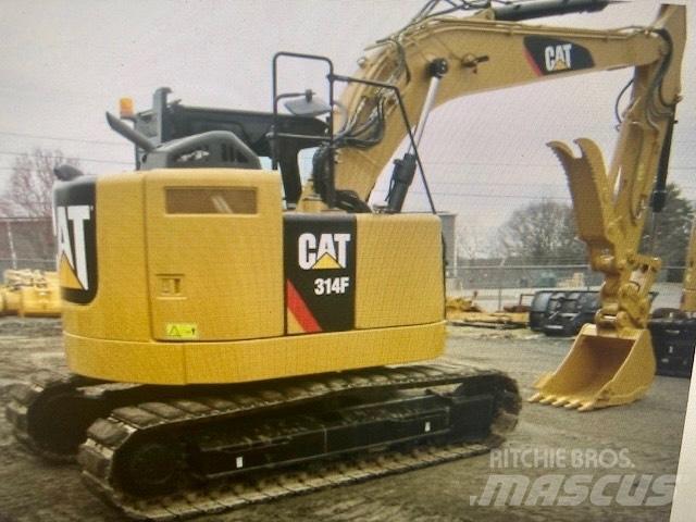 CAT 314 F Vikšriniai ekskavatoriai