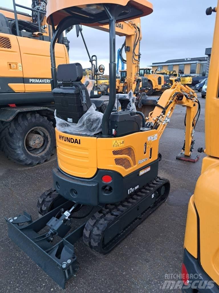 Hyundai R17Z-9AK Mini ekskavatoriai < 7 t