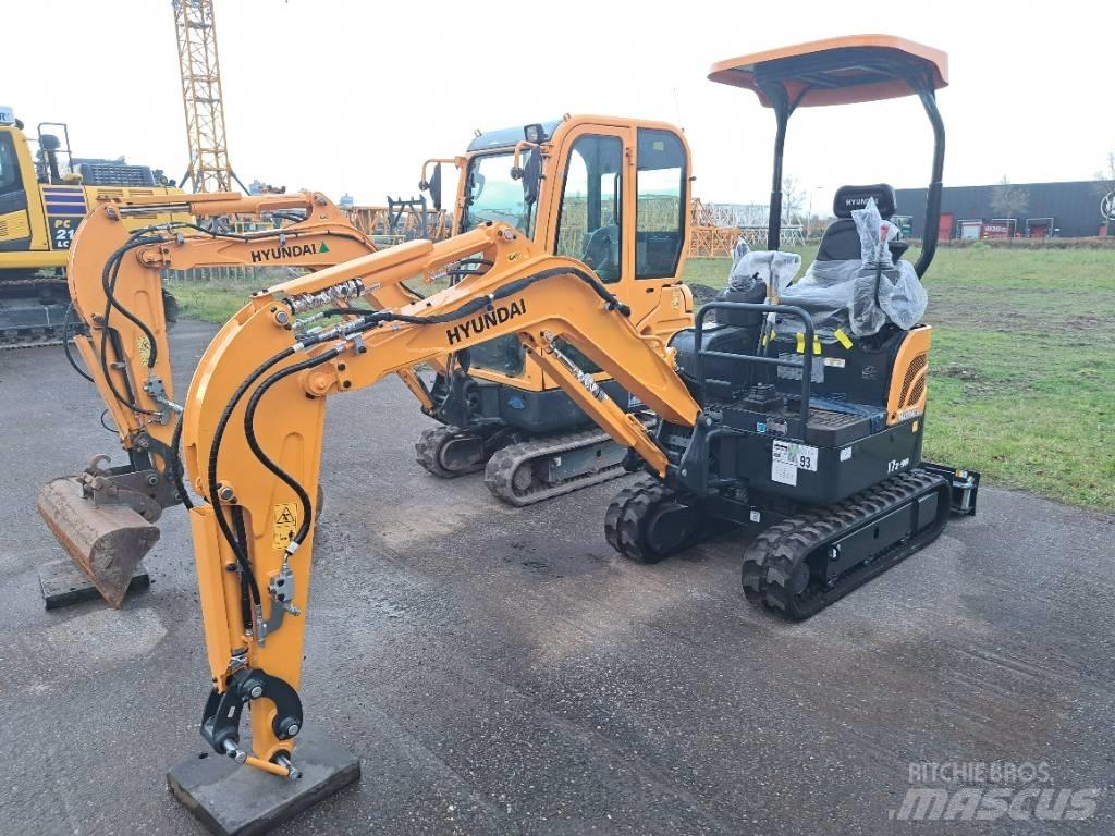 Hyundai R17Z-9AK Mini ekskavatoriai < 7 t
