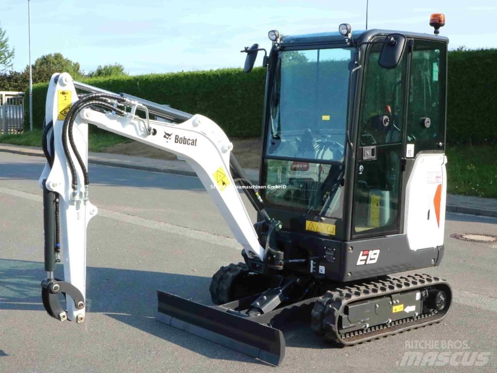 Bobcat E 19 Mini ekskavatoriai < 7 t