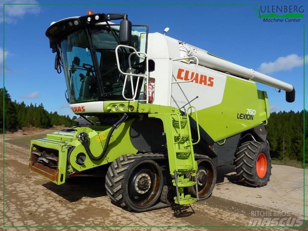 CLAAS Lexion 760 TT Derliaus nuėmimo kombainai