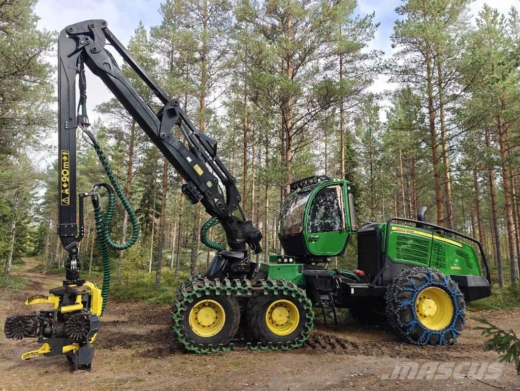 John Deere 1270 G Miško technika (Harvesteriai)