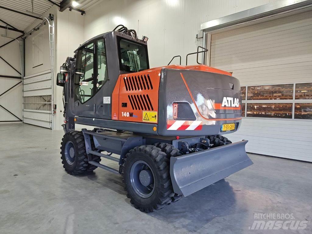 Atlas 140W Ratiniai ekskavatoriai