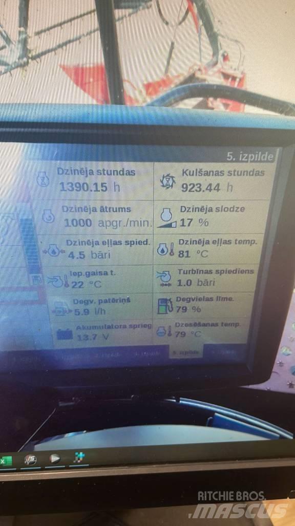 Case IH 7240 Derliaus nuėmimo kombainai