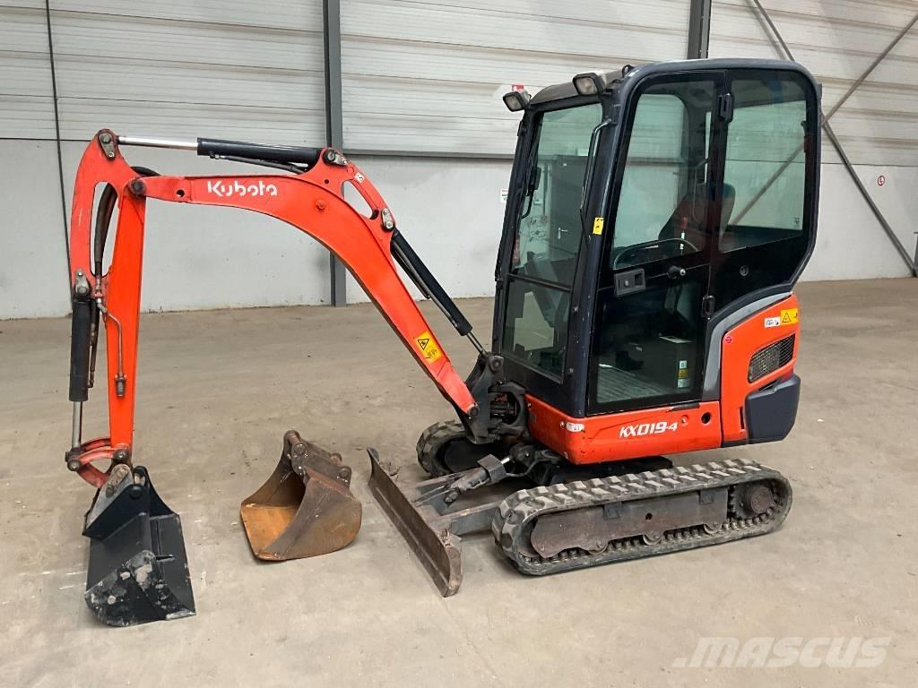 Kubota KX 019-4 Mini ekskavatoriai < 7 t
