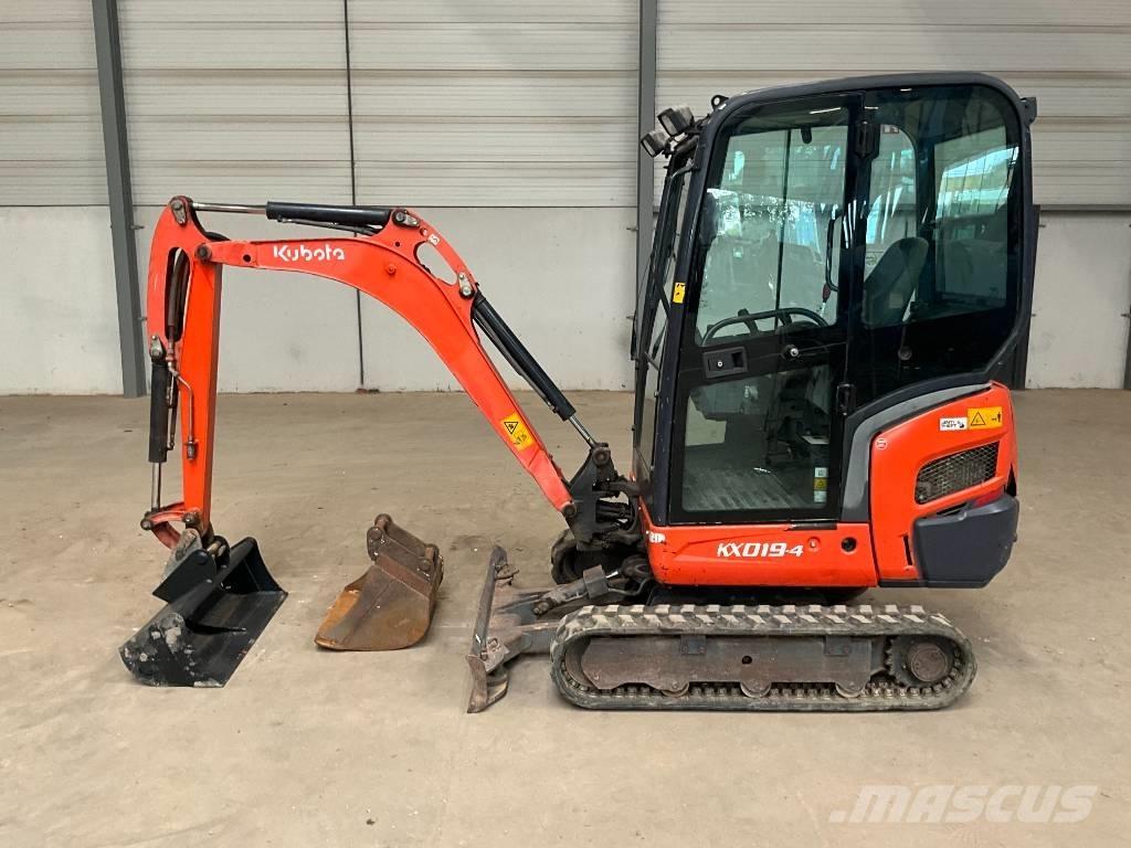 Kubota KX 019-4 Mini ekskavatoriai < 7 t