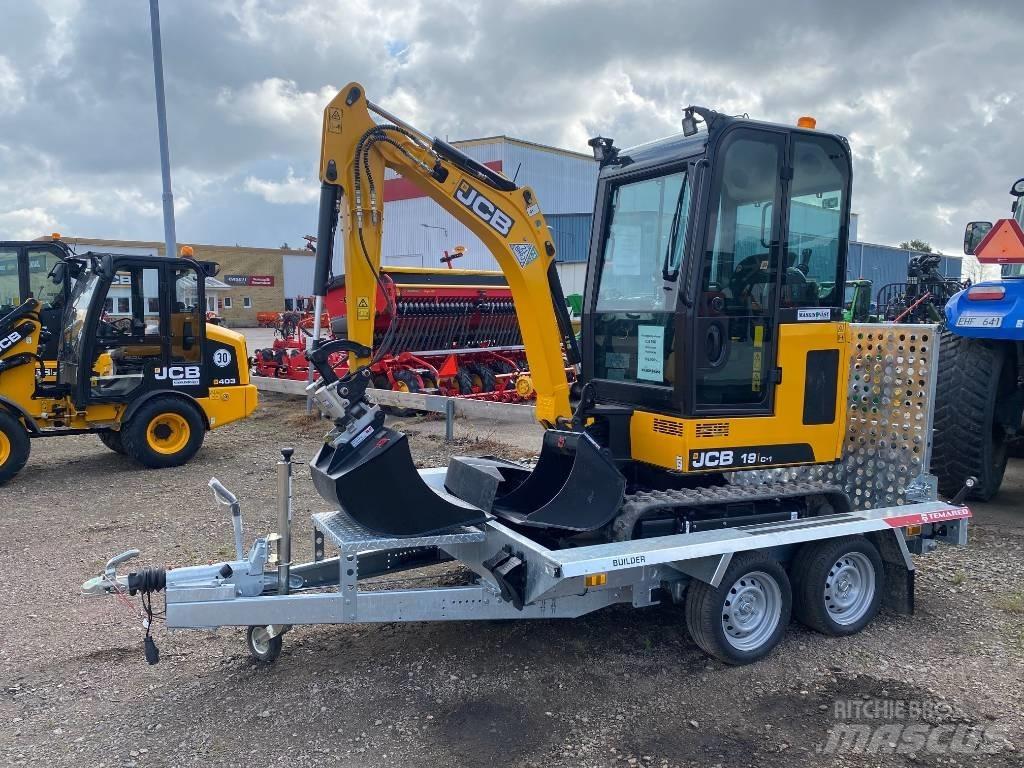 JCB 19 C-1 Mini ekskavatoriai < 7 t