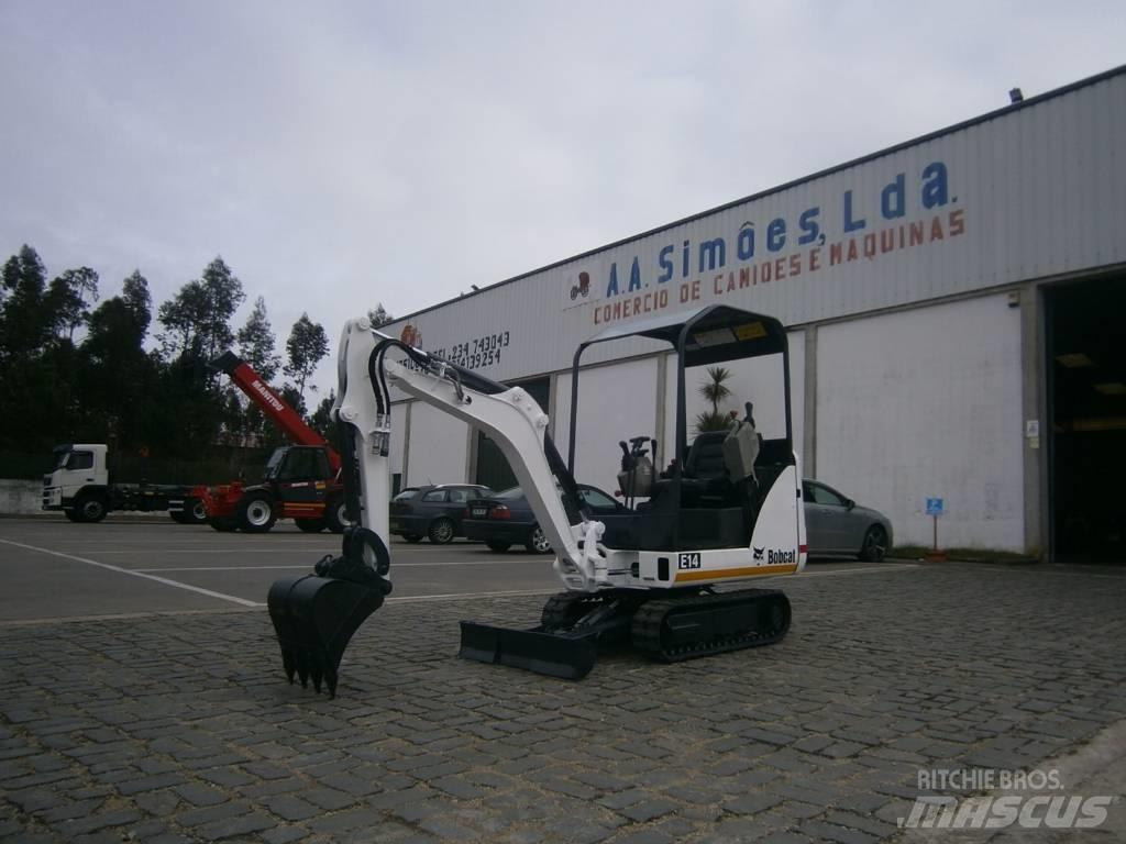 Bobcat E 14 Mini ekskavatoriai < 7 t