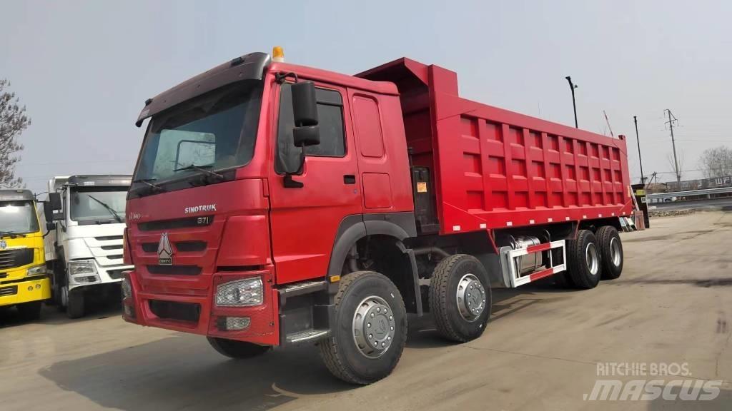 Howo 371 8x4 Savivarčių priekabų vilkikai
