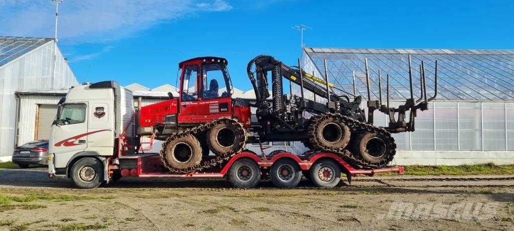 Volvo FH 12 500 Miško mašinų transportavimo sunkvežimiai