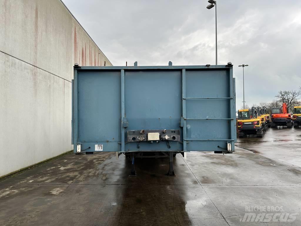 Pacton TPD 342 Bortinių sunkvežimių priekabos su nuleidžiamais bortais