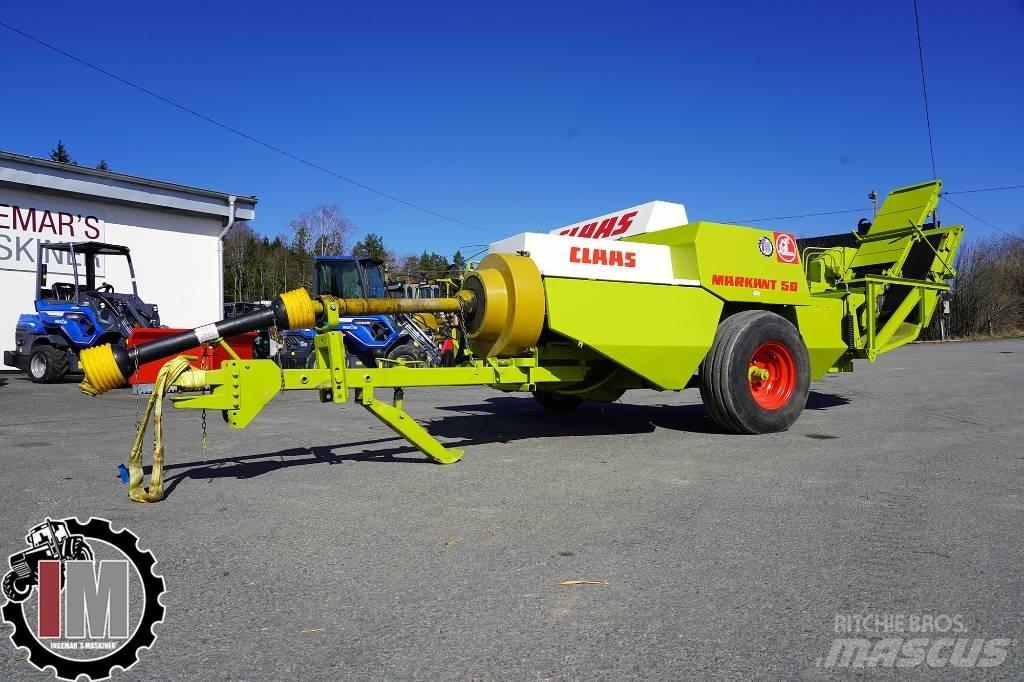 CLAAS Markant 50 Stačiakampių ryšulių presai