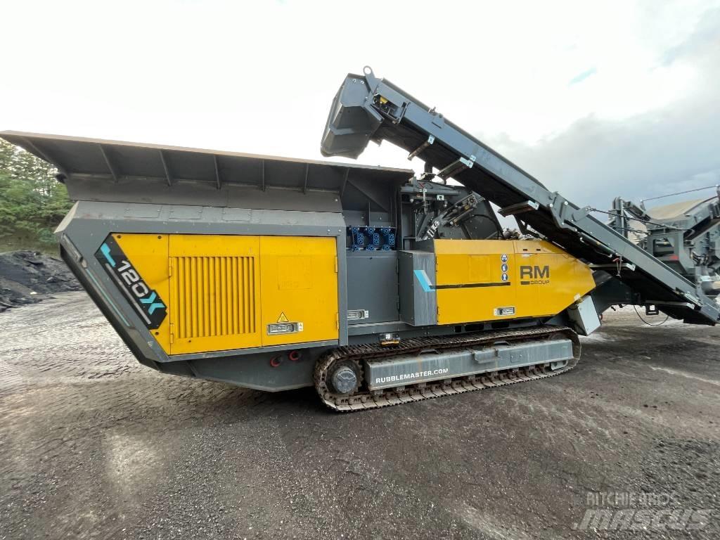Rubble Master RM120X Mobilūs smulkintuvai