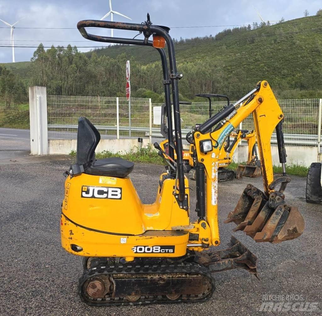 JCB 8008 CTS Mini ekskavatoriai < 7 t