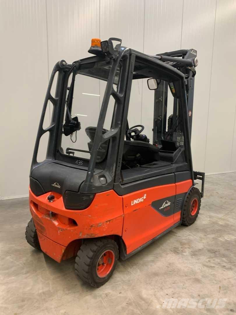 Linde E25L Elektriniai šakiniai krautuvai