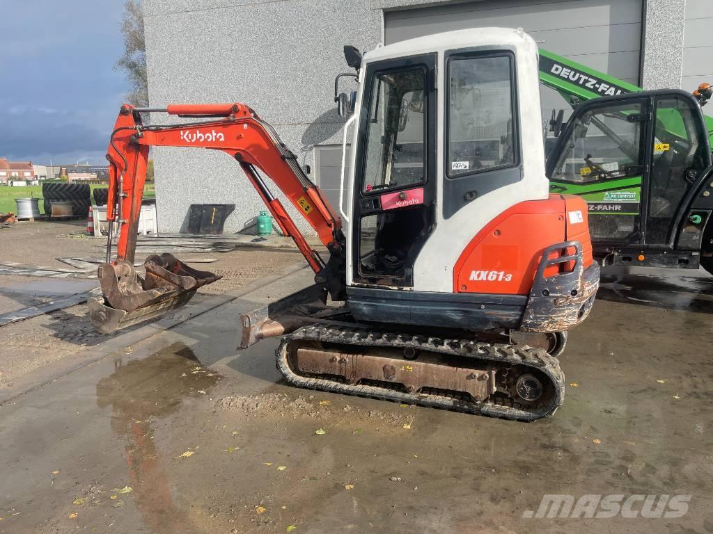 Kubota KX 61-3 Mini ekskavatoriai < 7 t