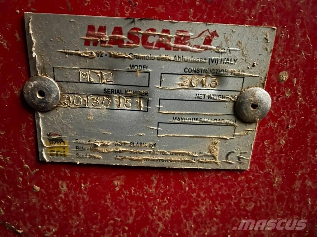 Mascar M 12 Tiksli sėjimo technika