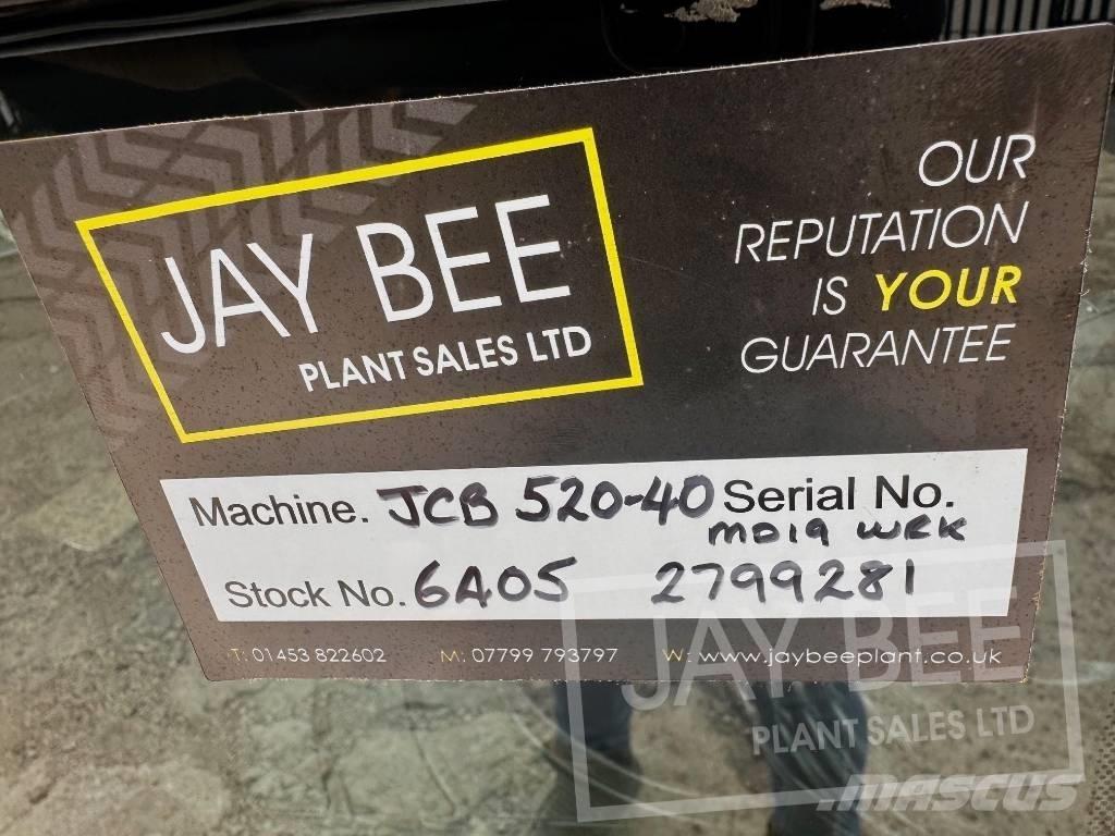 JCB 520-40 Teleskopiniai krautuvai