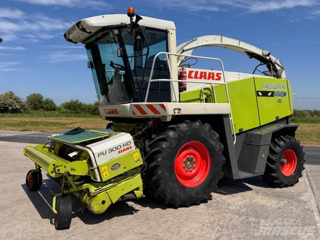 CLAAS Jaguar 830 Pašarų ruošimo technika