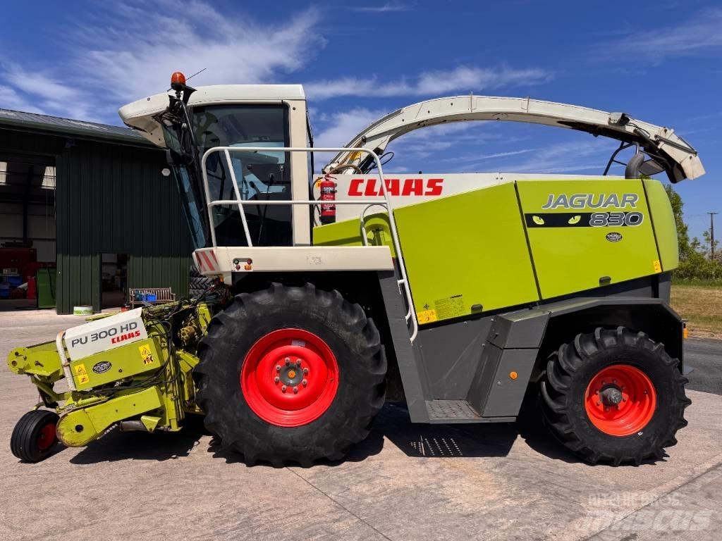 CLAAS Jaguar 830 Pašarų ruošimo technika