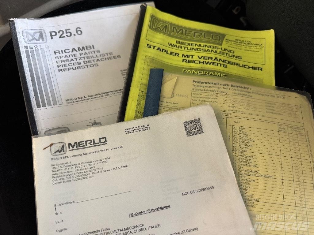 Merlo P 25.6 Teleskopiniai krautuvai