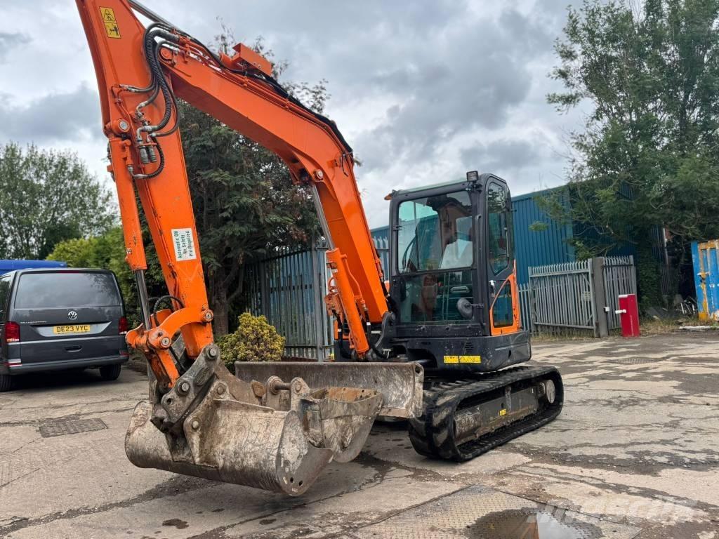 Doosan DX 63-3 Vikšriniai ekskavatoriai