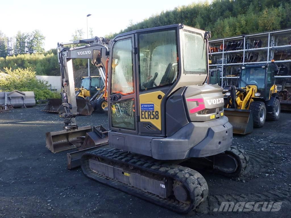 Volvo ECR 58 F Mini ekskavatoriai < 7 t