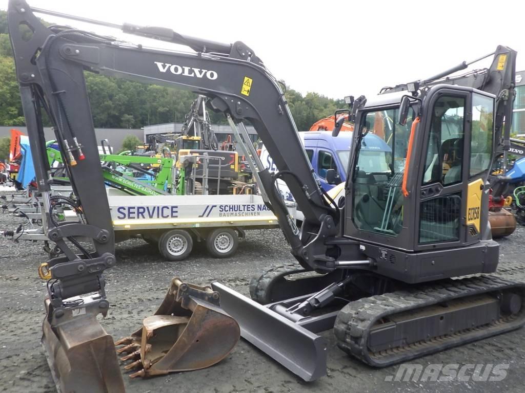 Volvo ECR 58 F Mini ekskavatoriai < 7 t