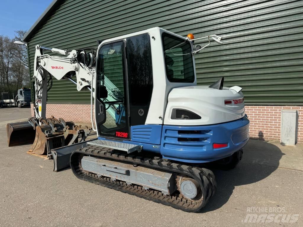 Takeuchi TB 290 Vidutinės galios ekskavatoriai 7-12 t